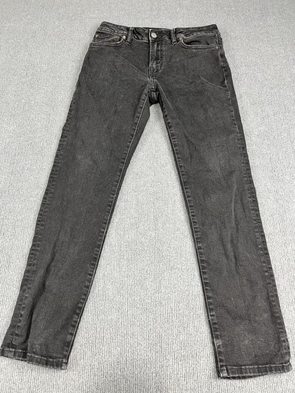 American Eagle Mens Black AirFlex+ Skinny Jeans Size 32x32